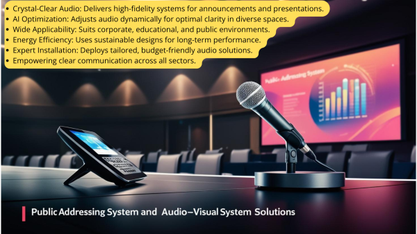 12 Public Addressing and Audio Visual System