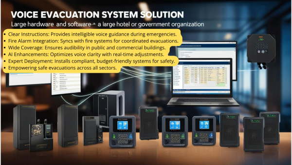 13 Voice Evacuation Systems