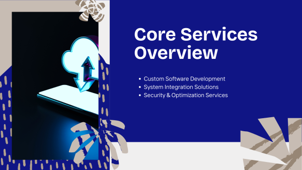 3 Core software services overview