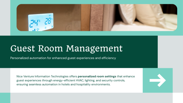 3 Smart Guest Room Management