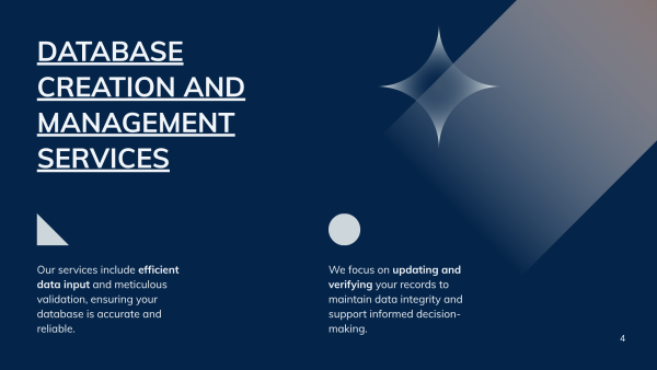 Data Entry & Digitisation Services — slide 4